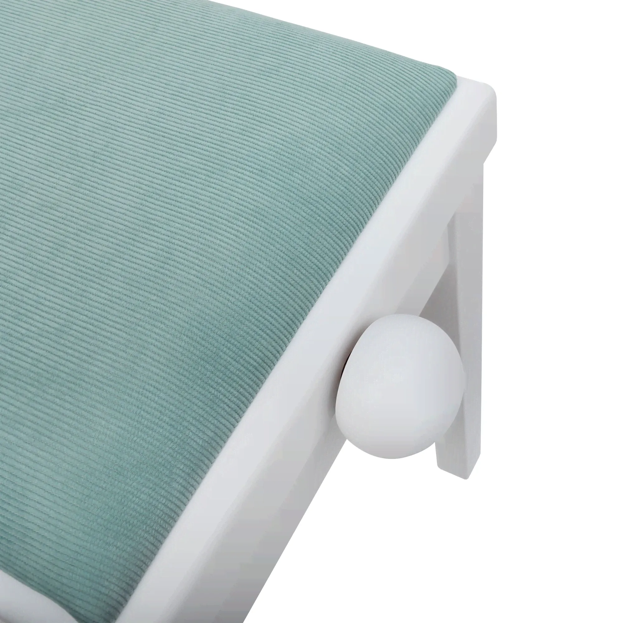 Банкетка Rockdale Rhapsody 131 SV White Green-1