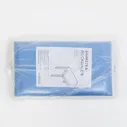 ROCKDALE RHAPSODY 131 SV WHITE BLUE деревянная банкетка с регулировкой высоты,цвет корпуса бел, сиденье вельвет в рубчик голуб.