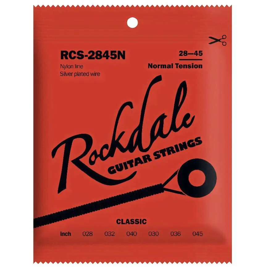 Обзор на Rockdale Струны для классической гитары ROCKDALE RCS-2845N (нейлон)