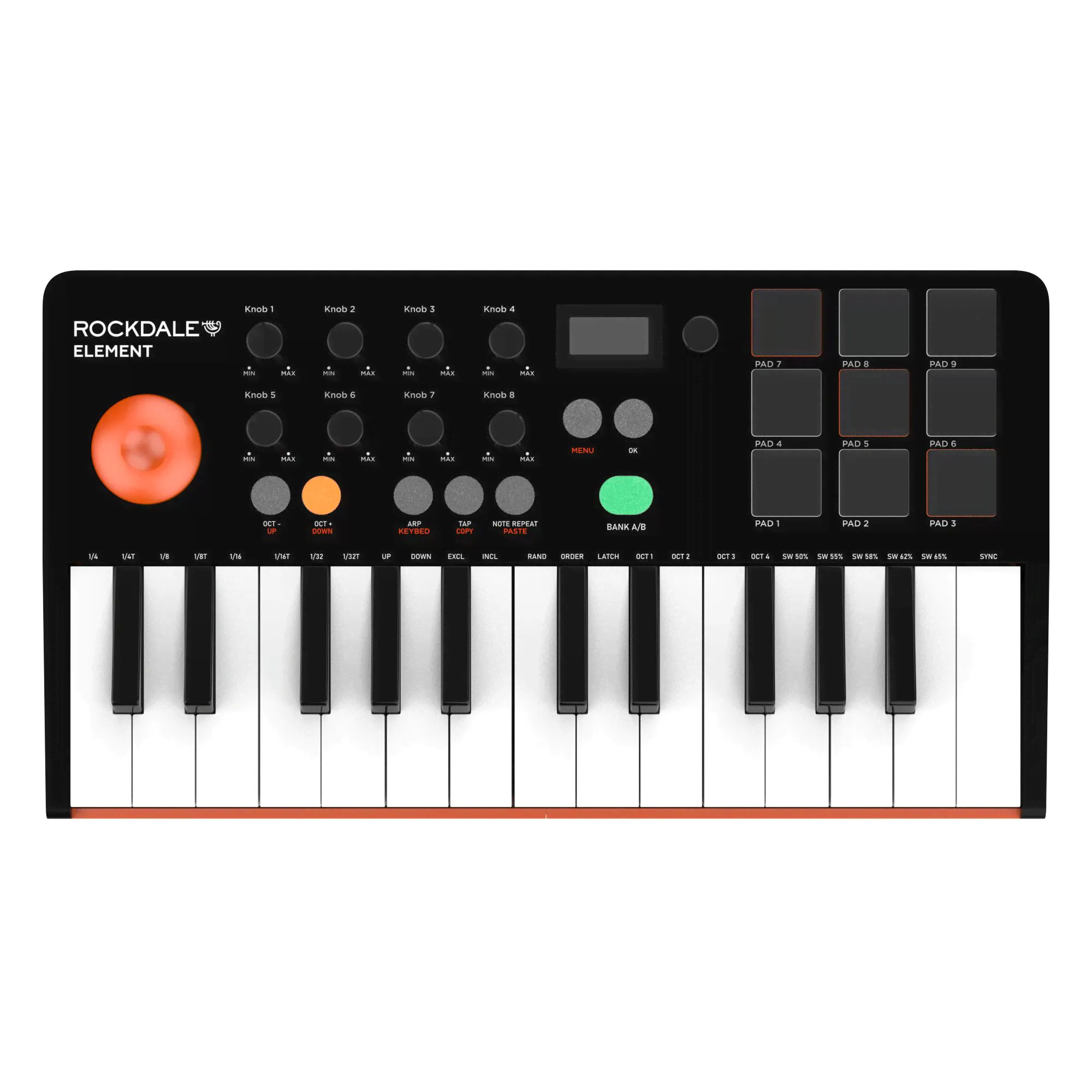 MIDI-клавиатура ROCKDALE Element Black