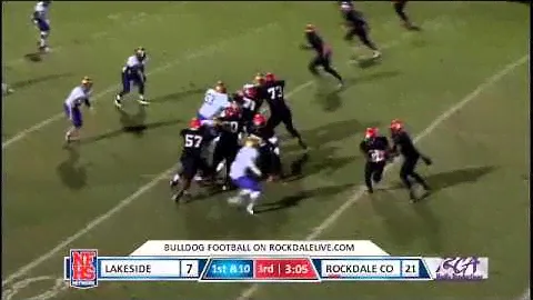Rockdale County #1 Tajaun Warren 31yd TD rush