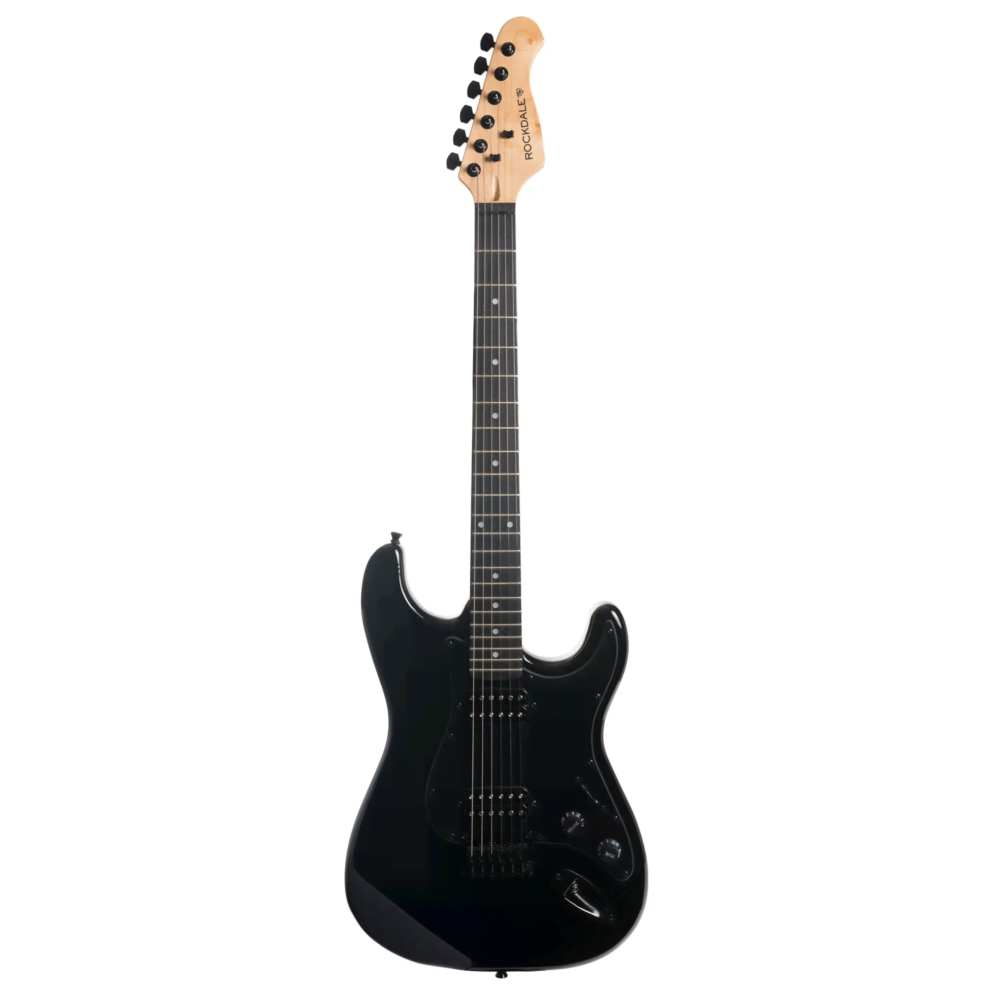 ROCKDALE Stars HT HSS Black Limited Edition электрогитара, стратокастер, HSS, hardtail, цвет черный-0