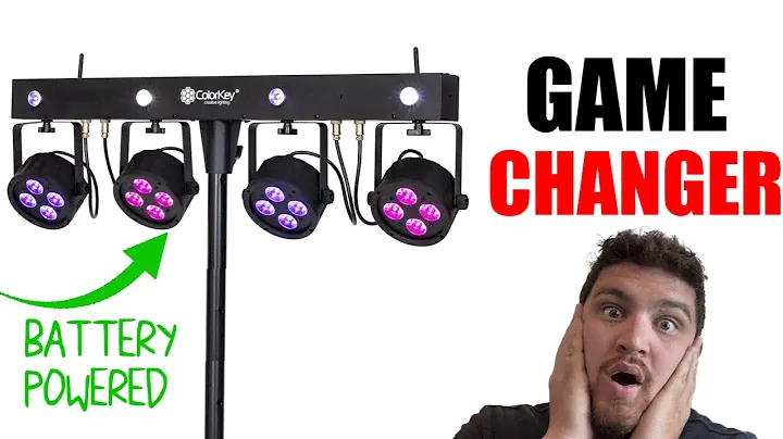 Battery-Powered, Wireless Light Bar - PartyBar Mobile 150 - DJ Gear Review + First Look
