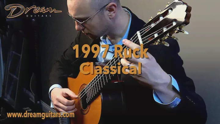 1997 Ruck Classical, Indian Rosewood & Spruce
