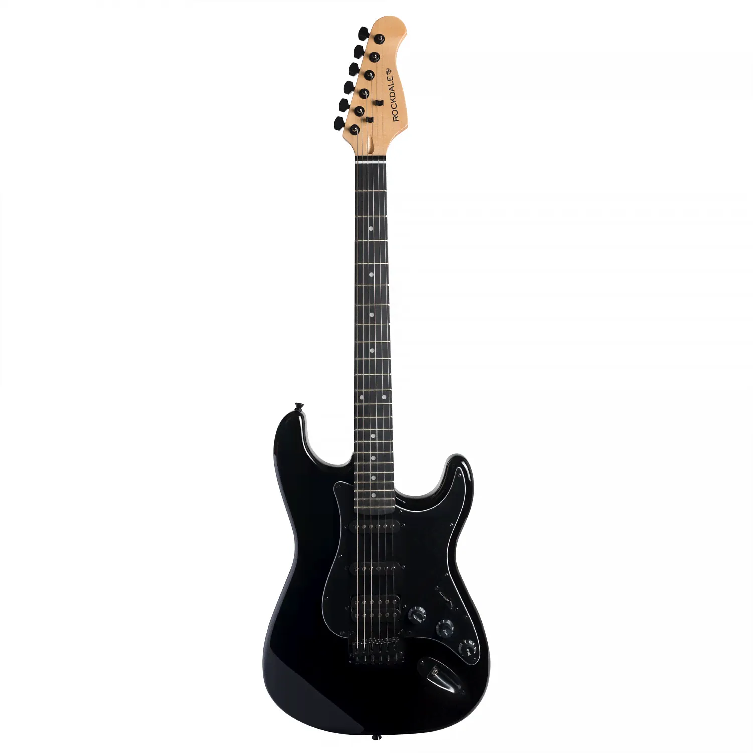Rockdale Stars HT HSS Black Limited Edition электрогитара, цвет черный-0