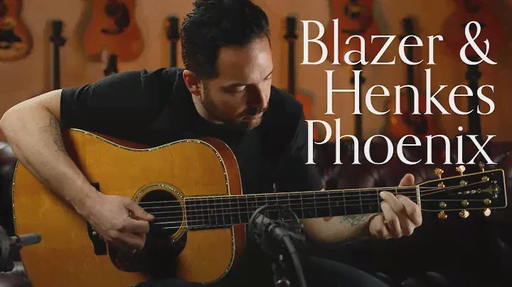 Blazer & Henkes D-45 Deja Vu Phoenix, Brazilian Rosewood & Alpine Spruce | Carl Miner